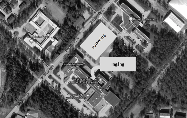 Fågelvy på skolan